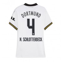 Borussia Dortmund Nico Schlotterbeck #4 Fußballbekleidung 3rd trikot Damen 2024-25 Kurzarm